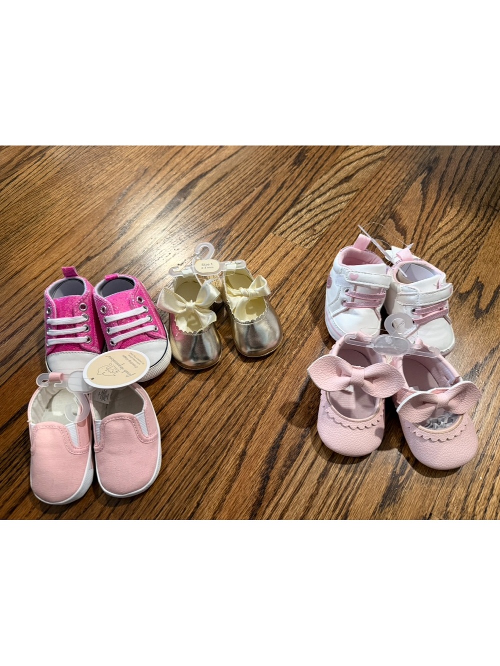 Baby Girls Shoe Bundle - Sizes 1&2
